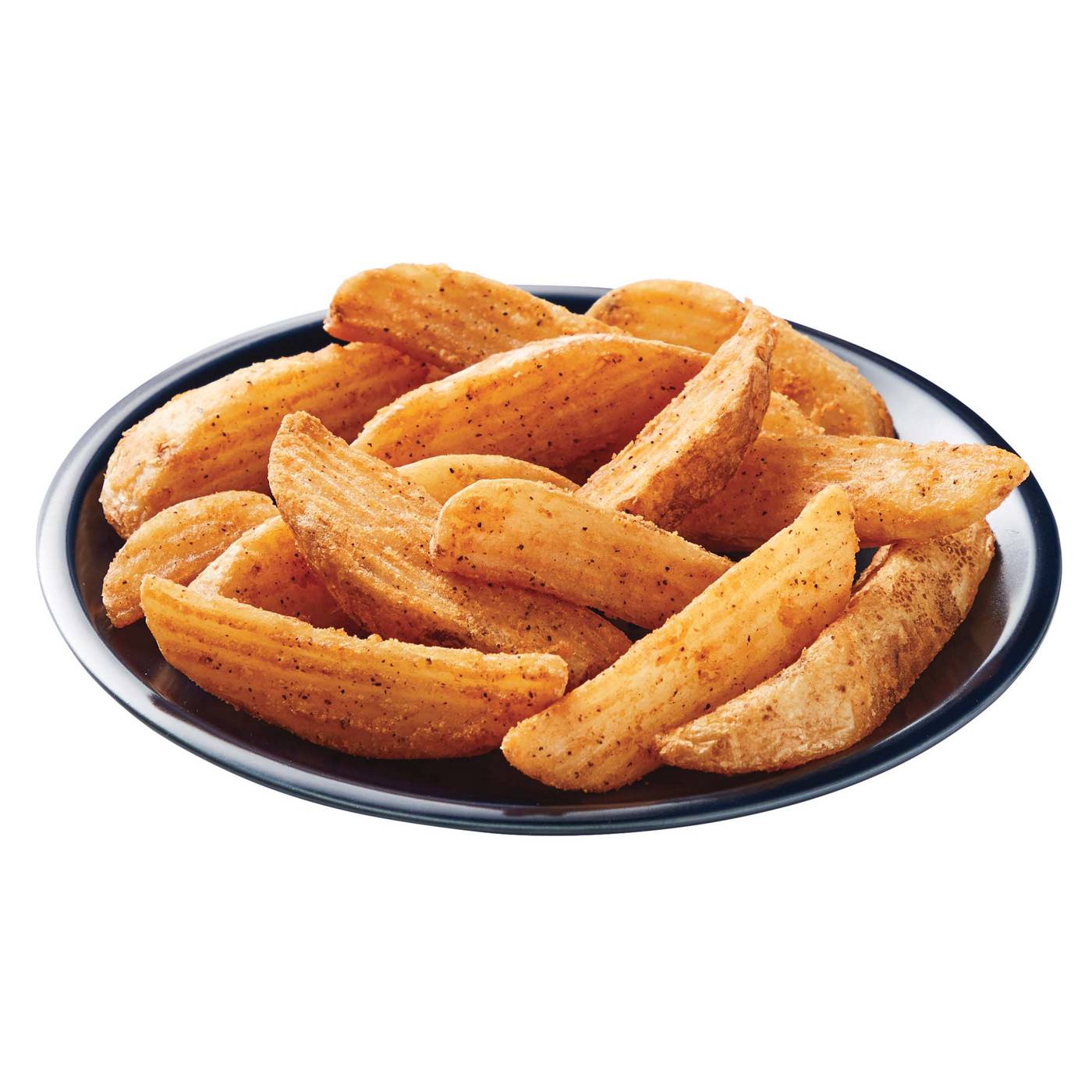 Meal Simple by H-E-B Seasoned Wedge Fries - Large (Sold Hot); image 2 of 2