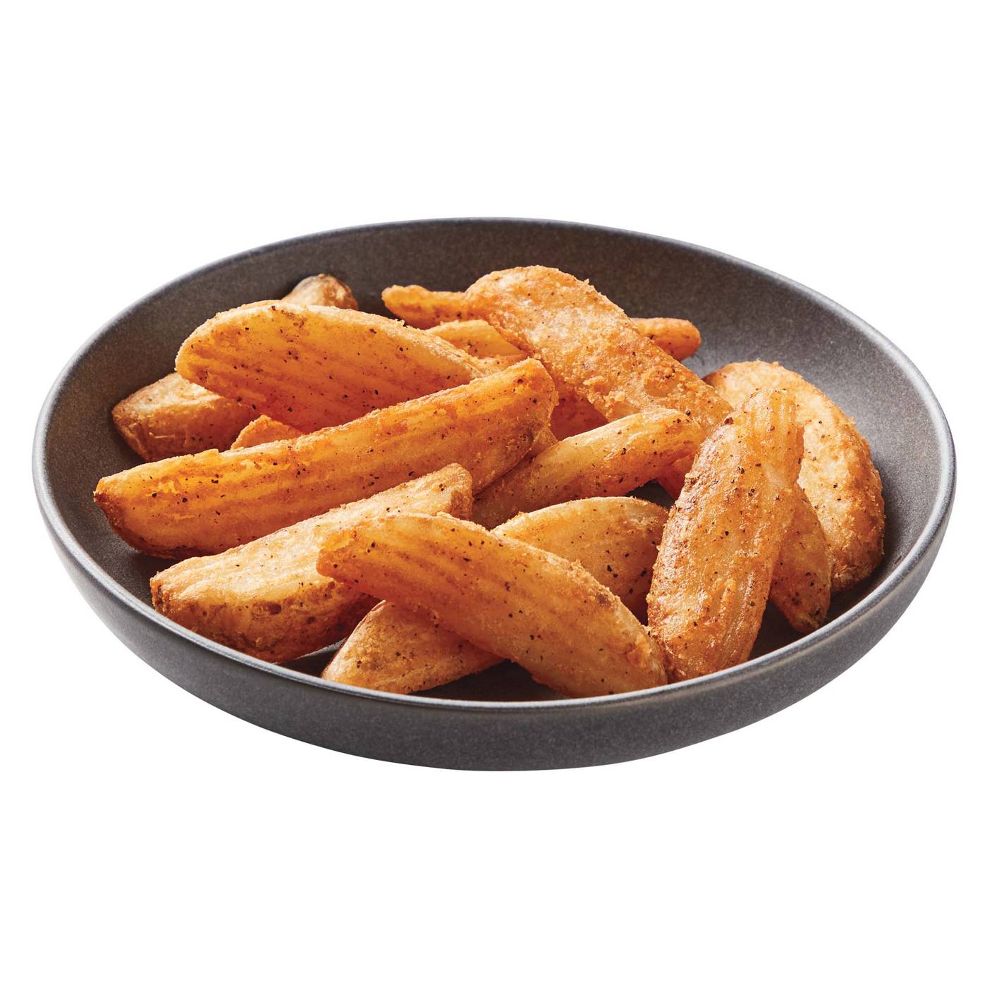 Meal Simple by H-E-B Seasoned Wedge Fries - Small (Sold Hot); image 2 of 2