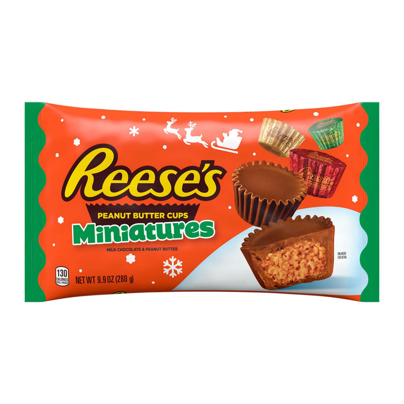 Reese's Peanut Butter Cups Miniatures Christmas Candy; image 1 of 7