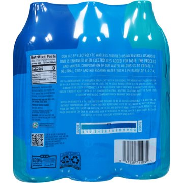 H-E-B Electrolyte Water 6 pk Bottles, 1 L