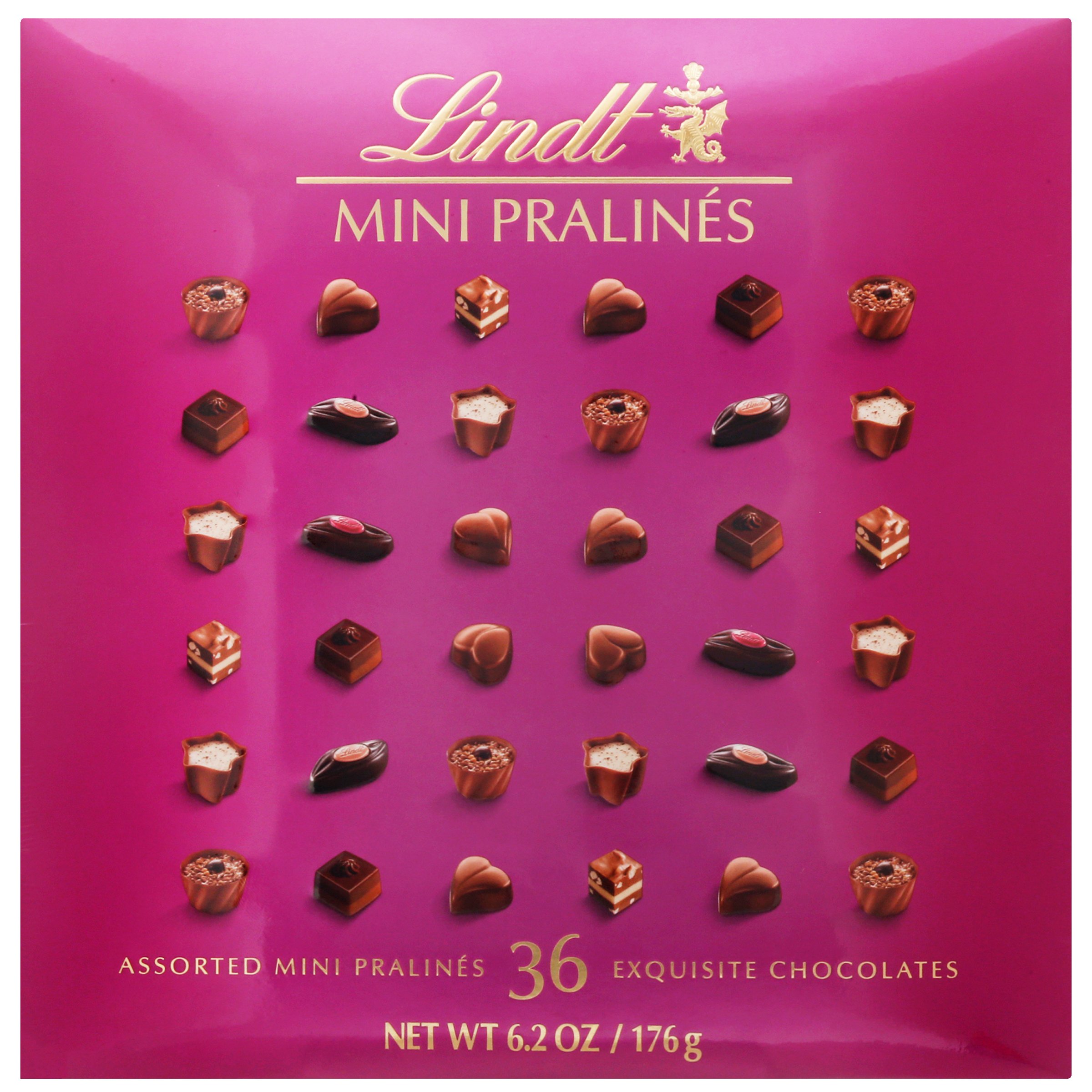 Lindt Lindor Assorted Pralines Magnta Gift Box - Shop Candy at H-E-B