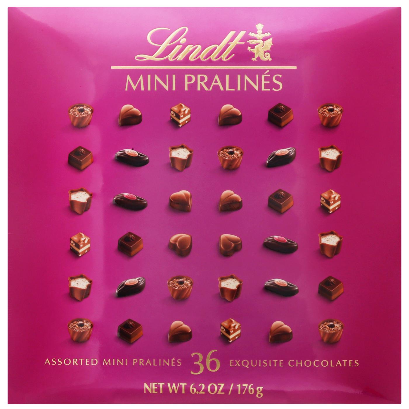 Lindt Lindor Assorted Pralines Magnta Gift Box; image 1 of 4
