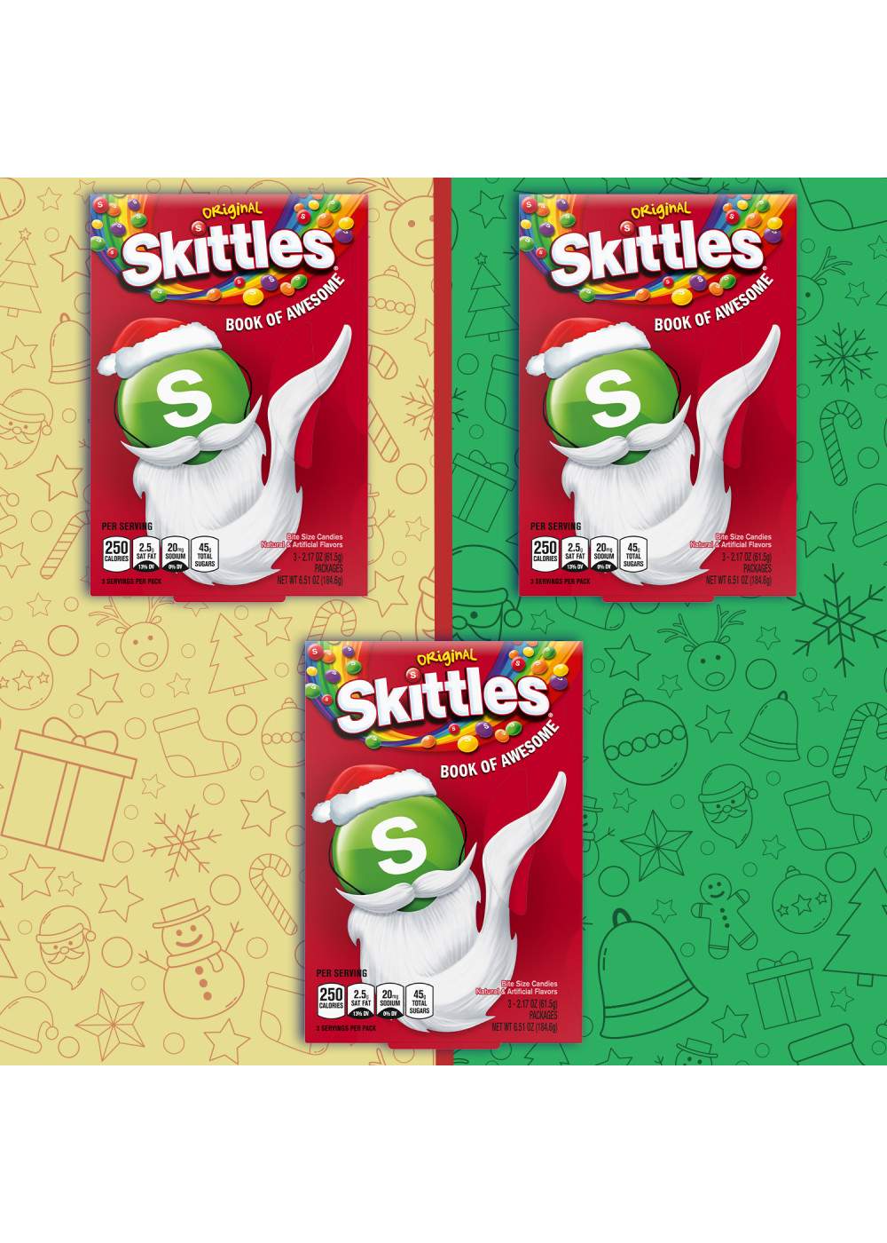 Skittles Original Book of Awesome Holiday Candy; image 4 of 6