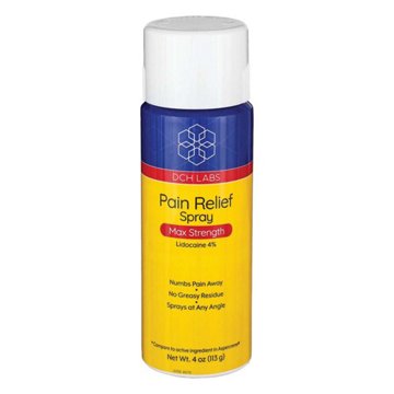 DCH Labs Pain Relief Spray Max Strength, 4 oz