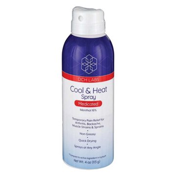 DCH Labs Cool & Heat Spray, 4 oz