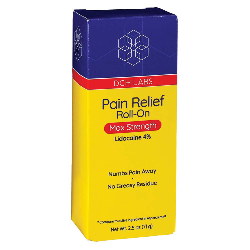 DCH Labs Pain Relief Roll-on Max Strength - Shop Muscle & joint