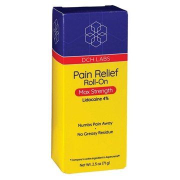 DCH Labs Pain Relief Roll-on Max Strength, 2.5 oz