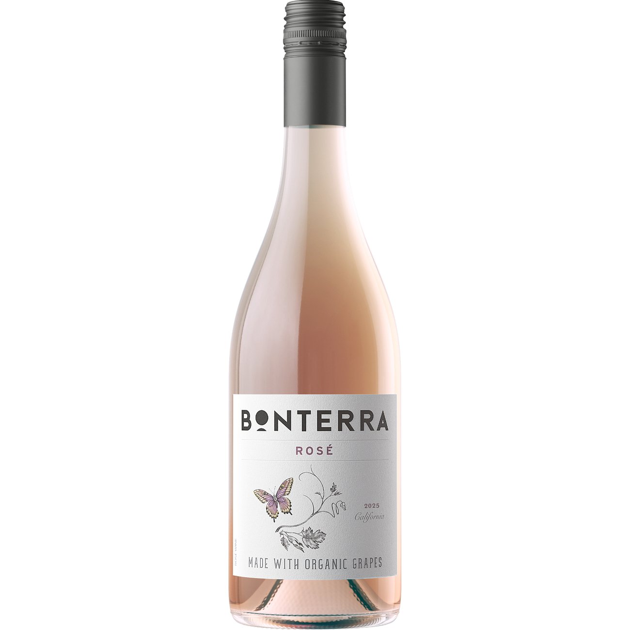 Bonterra Organic California Rose Wine, 750 mL