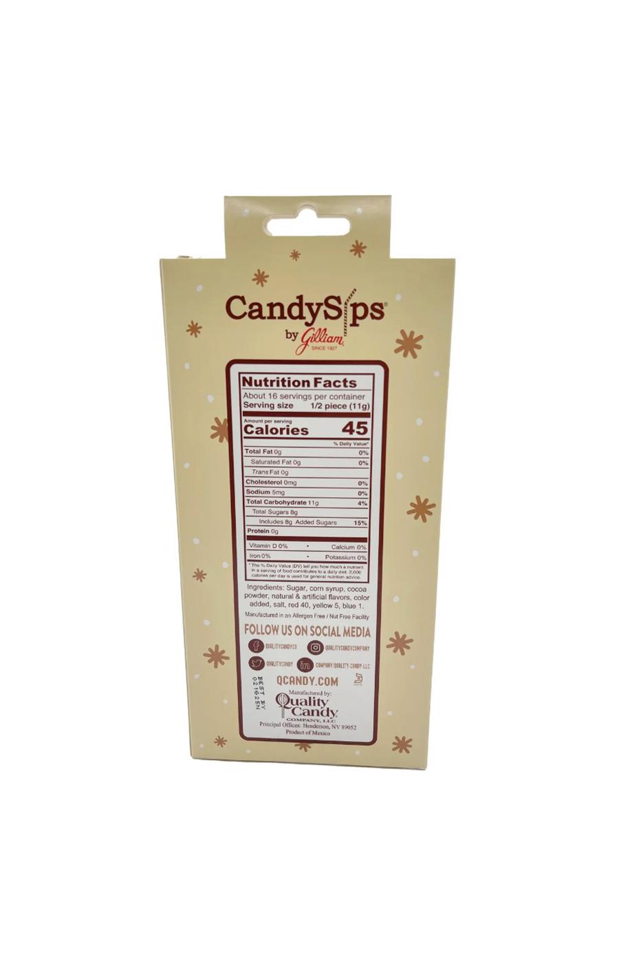 CandySips Assorted Flavor Christmas Candy Straws; image 2 of 2