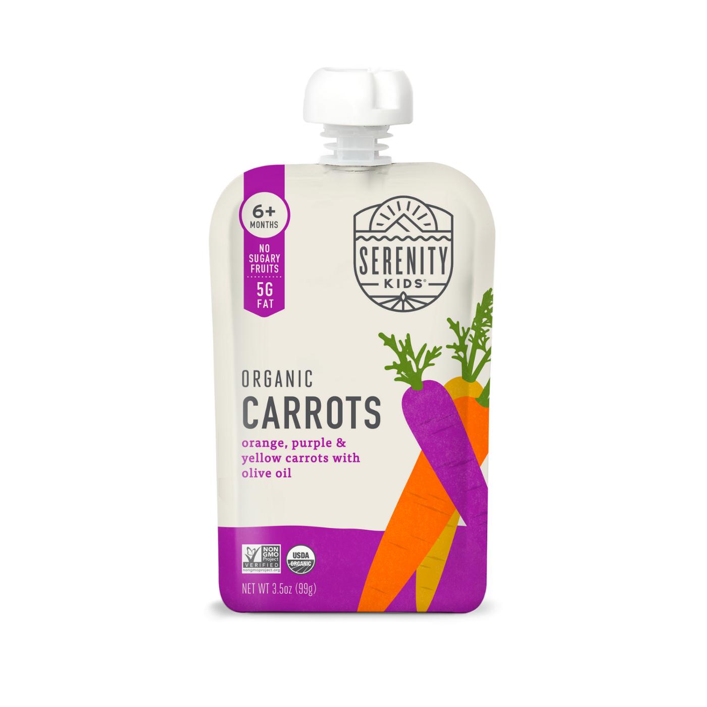 Serenity Kids Organic Carrot Medley Baby Food Pouch; image 1 of 7