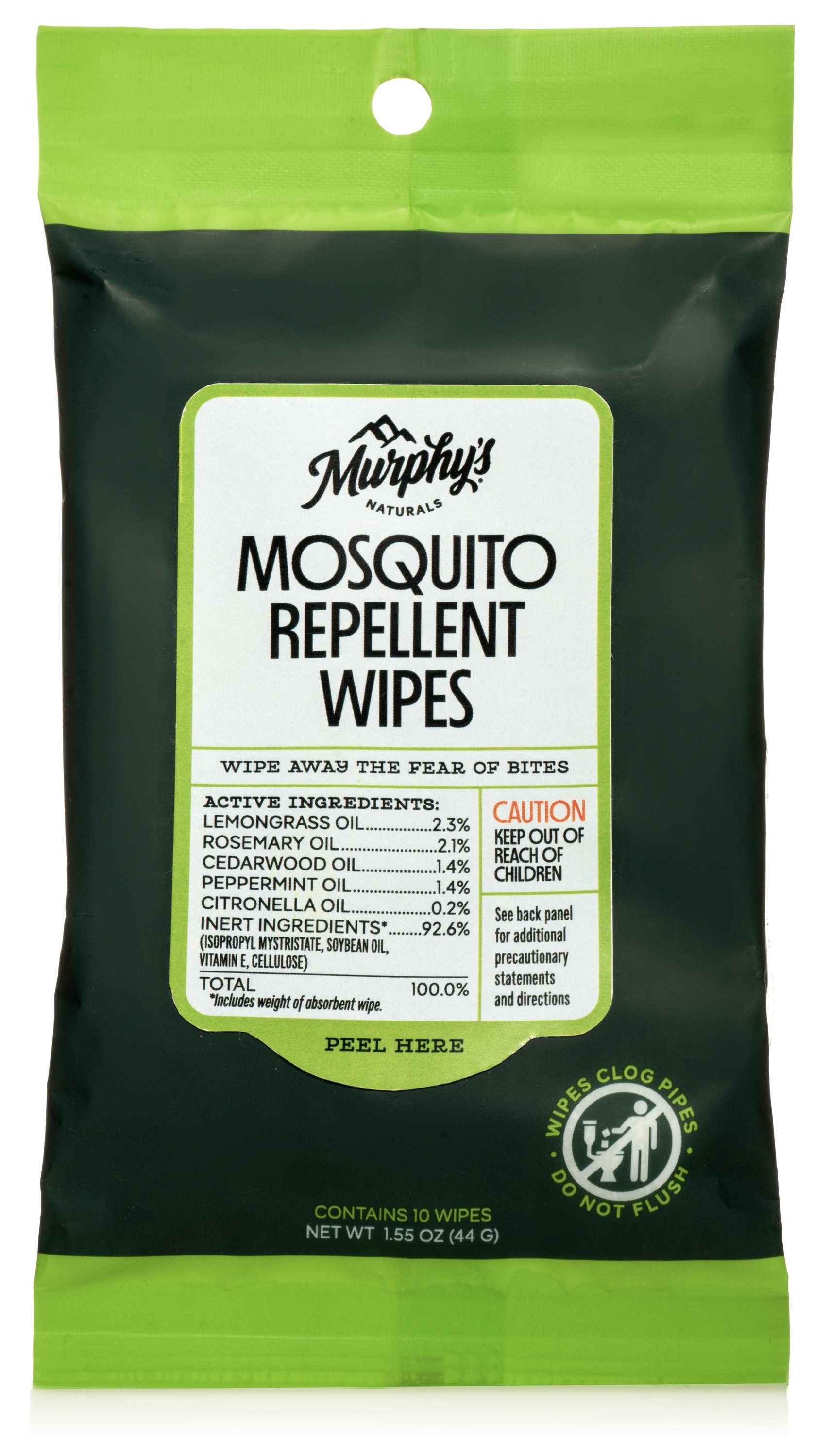 Murphy S Naturals Mosquito Repellant Wipes DEET Free Shop Insect   005508121 1