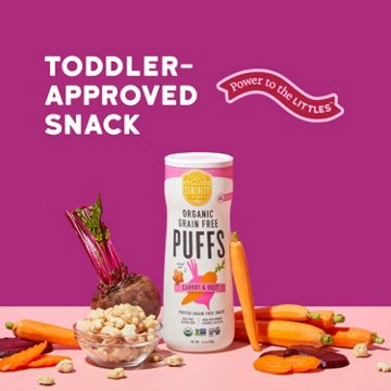 Serenity Kids Grain Free Puffs - Carrot & Beet