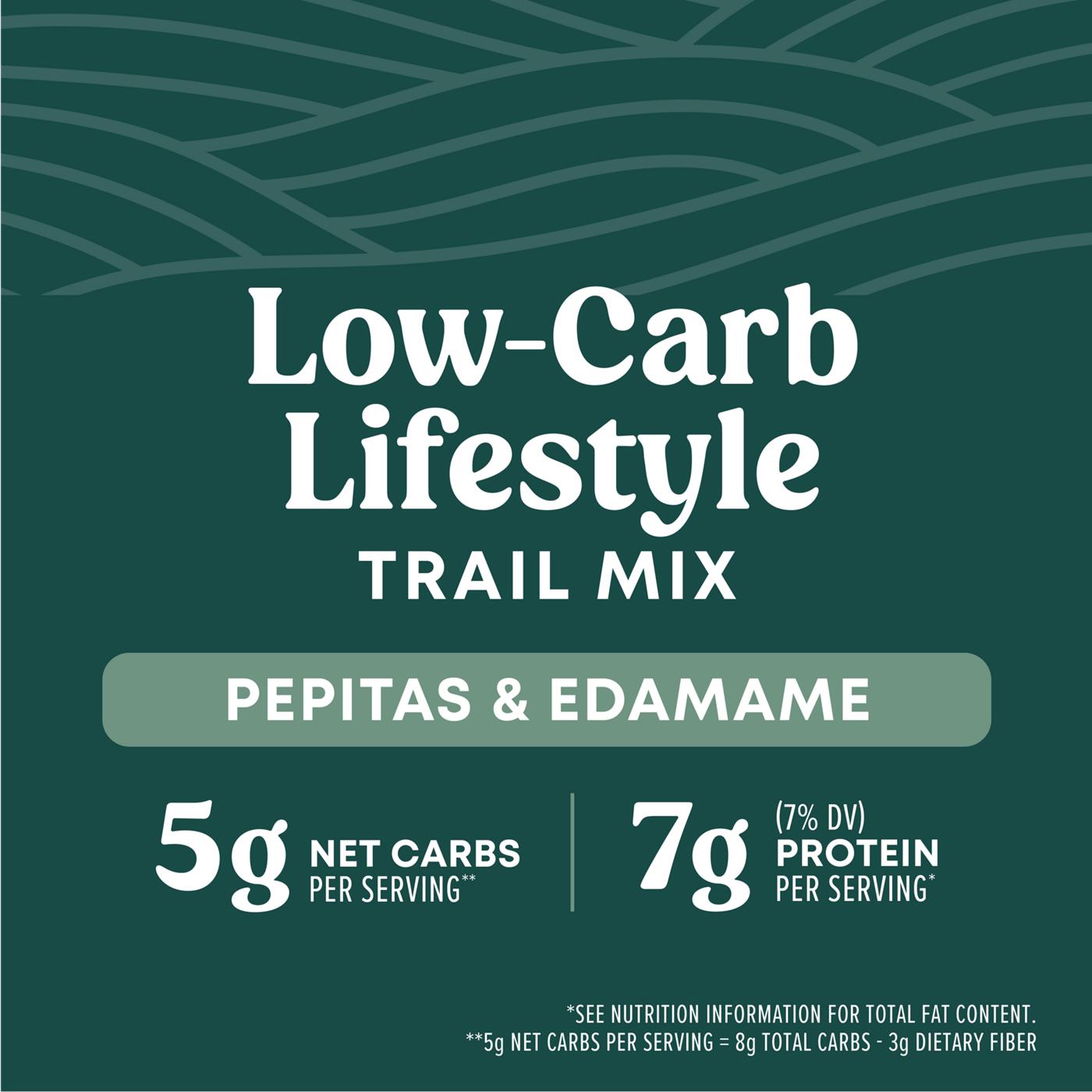 Higher Harvest by H-E-B Low-Carb Lifestyle Trail Mix - Pepitas & Edamame; image 2 of 6
