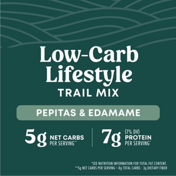 Higher Harvest by H-E-B Low-Carb Lifestyle Trail Mix - Pepitas & Edamame, 9 oz
