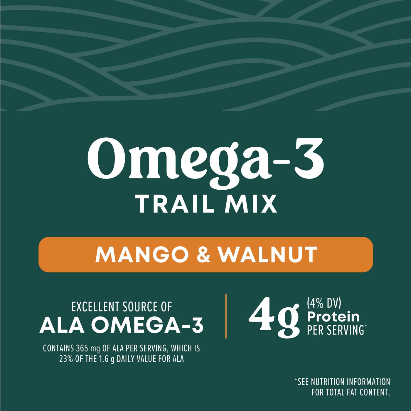 Higher Harvest by H-E-B Omega-3 Trail Mix - Mango & Walnut; image 2 of 6