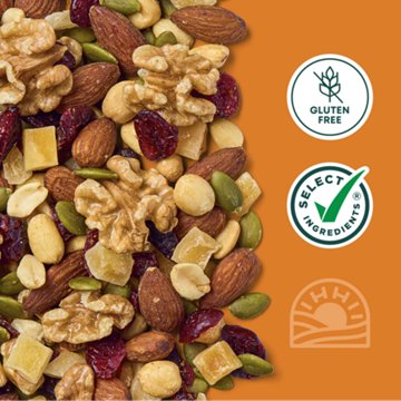 Higher Harvest by H-E-B Omega-3 Trail Mix - Mango & Walnut, 10 oz