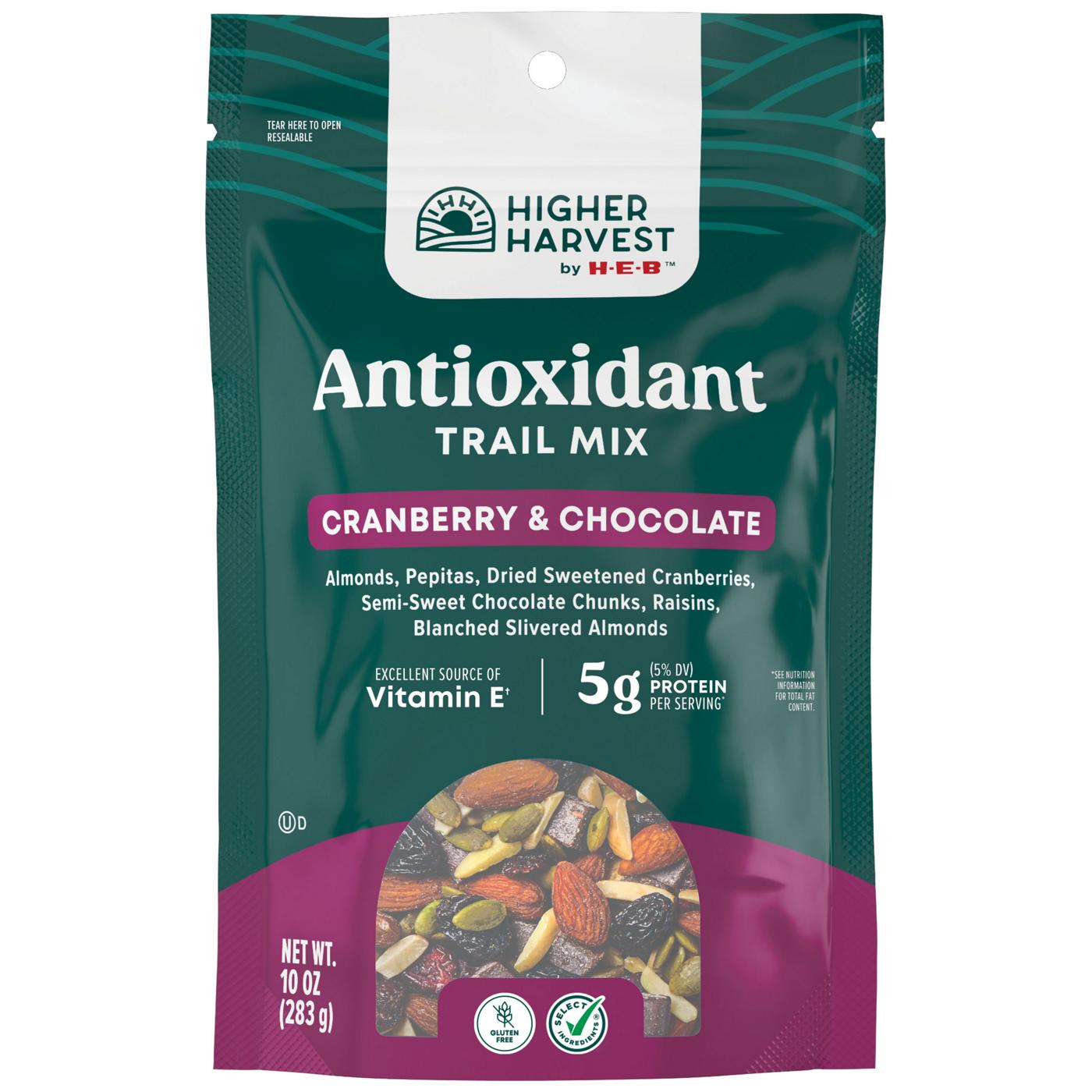 Higher Harvest by H-E-B Antioxidant Trail Mix - Cranberry & Chocolate; image 1 of 6