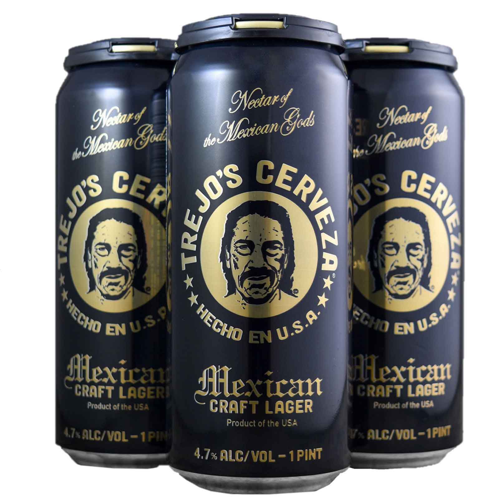 Trejo's Cerveza Mexican Craft Lager Beer 16 oz Cans Shop Beer at HEB