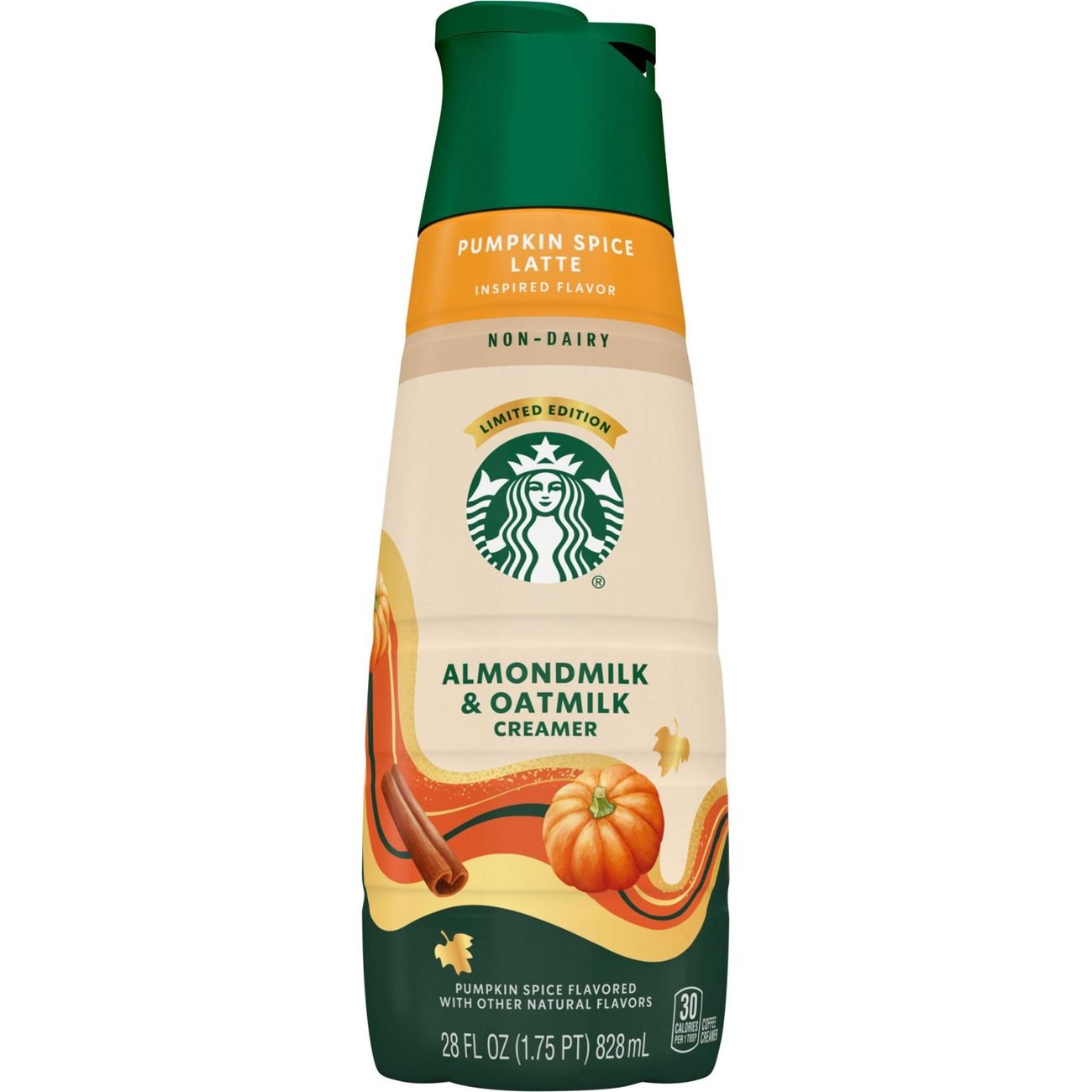 Starbucks NonDairy Almond Milk & Oat Milk Liquid Coffee Creamer