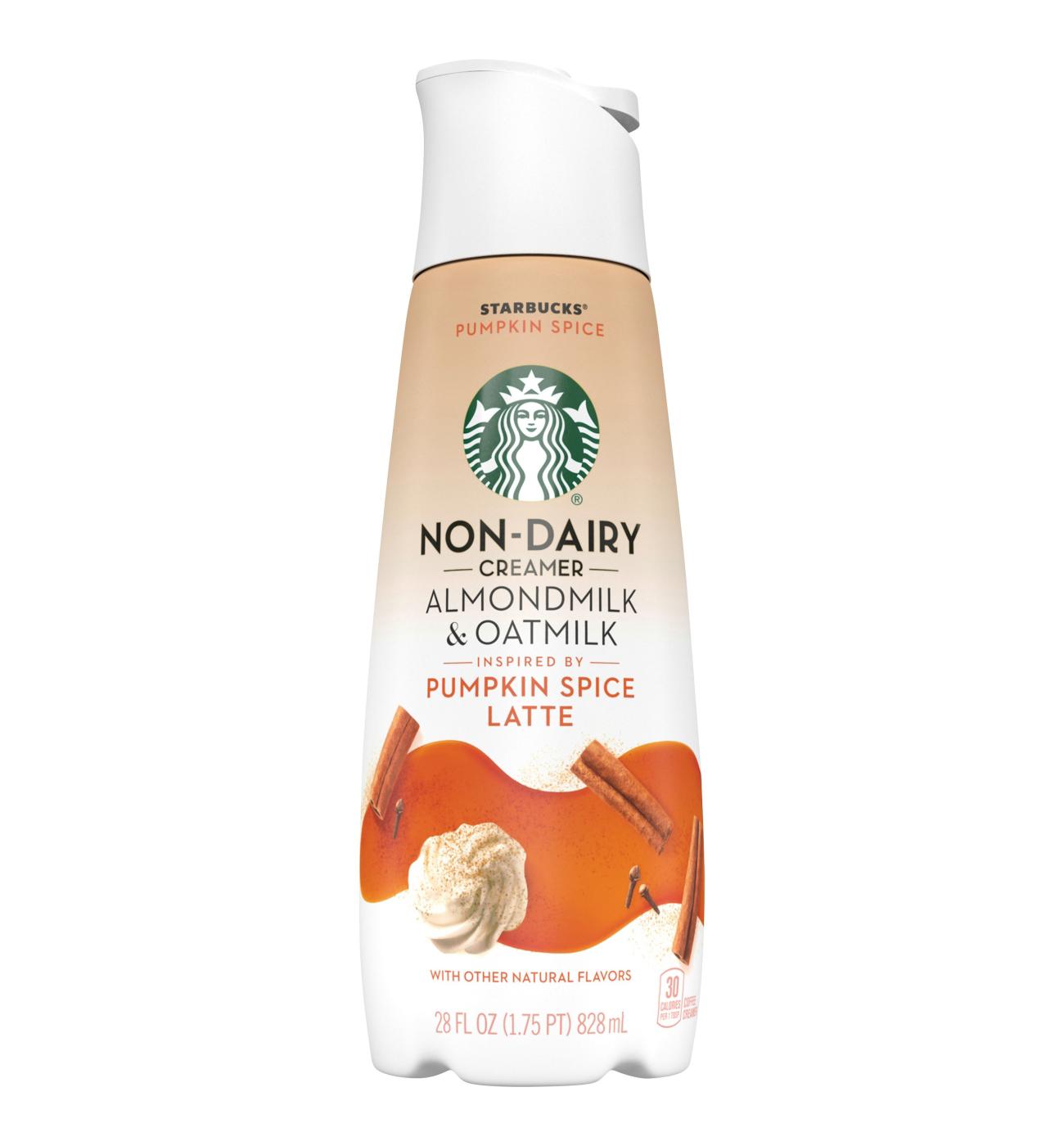 Starbucks Non-Dairy Almond Milk & Oat Milk Liquid Coffee Creamer - Pumpkin Spice Latte; image 1 of 4