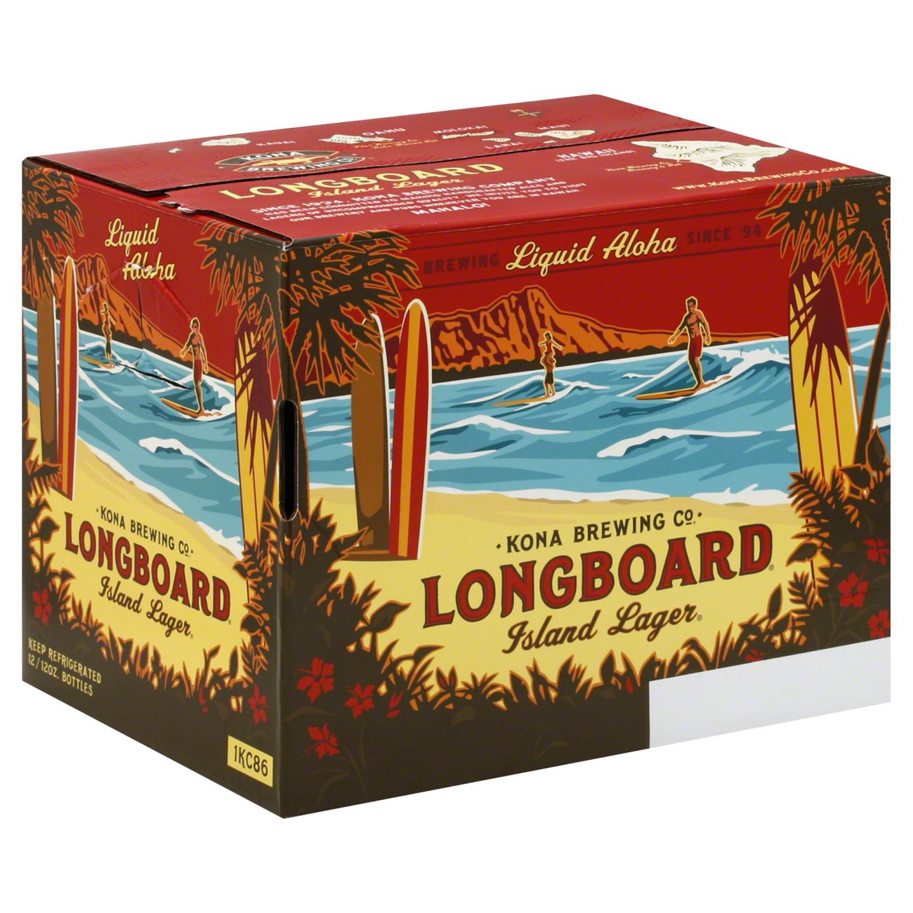 Kona Longboard Island Lager Beer 12 oz Bottles - Shop Beer at H-E-B