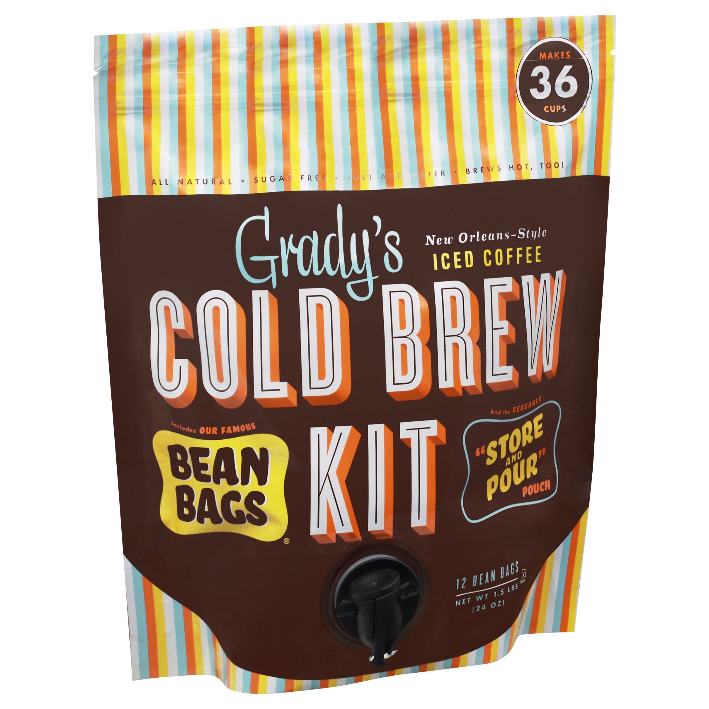 Grady's Cold Brew Bean Bag Kit Shop Coffee at HEB