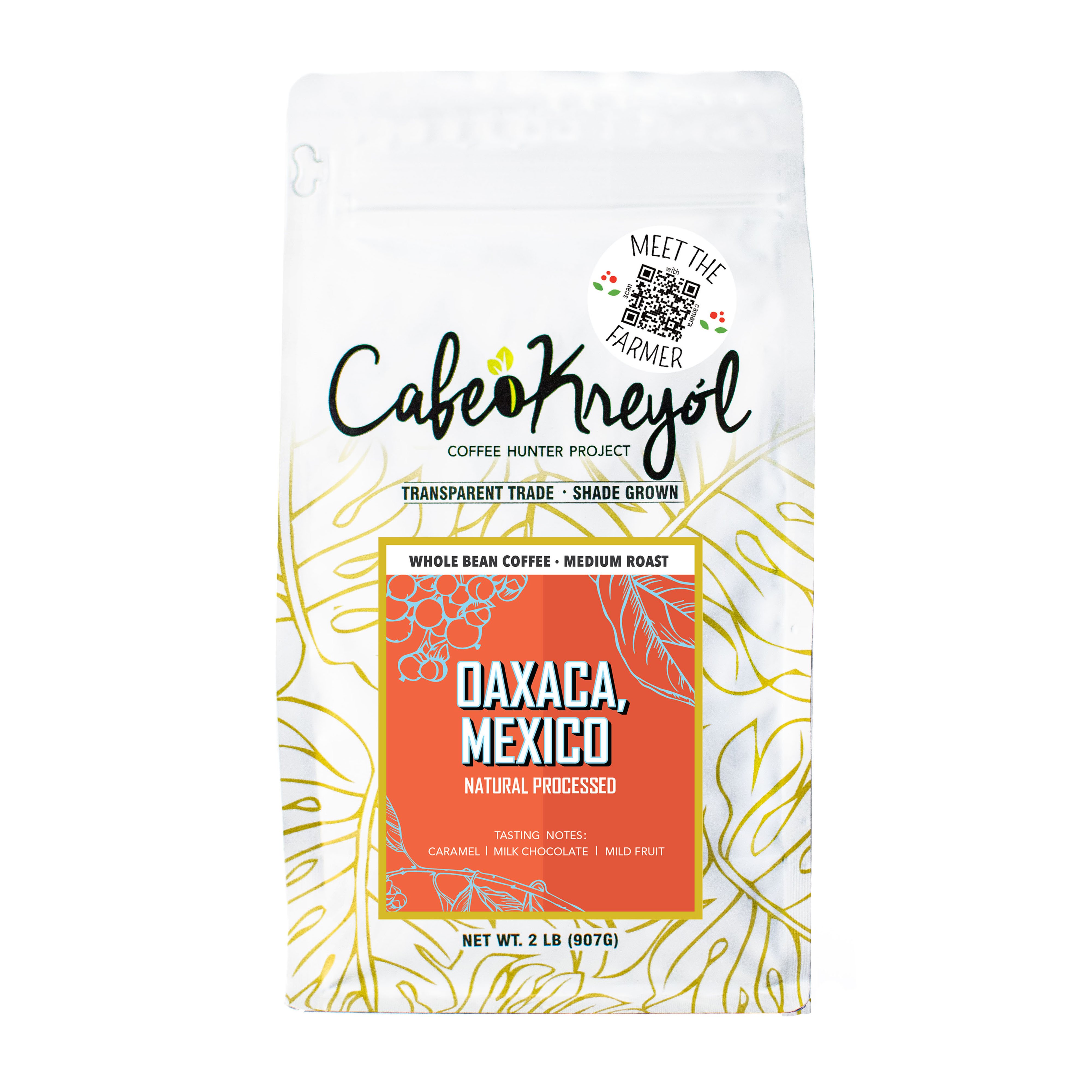 Mexican Oaxaca Coffee Whole Bean – Roasted 12oz – Soulside Coffee