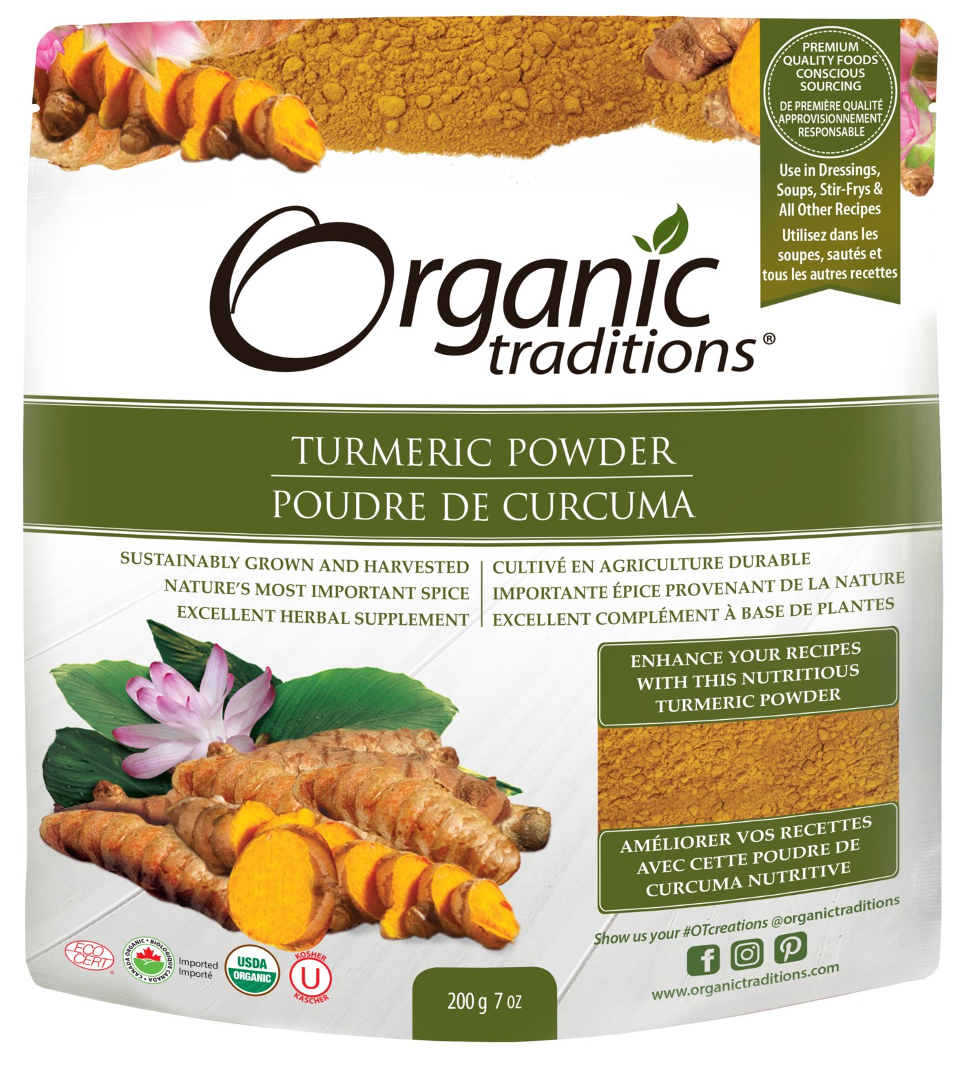 Organic Traditions Turmeric Powder Shop at HEB