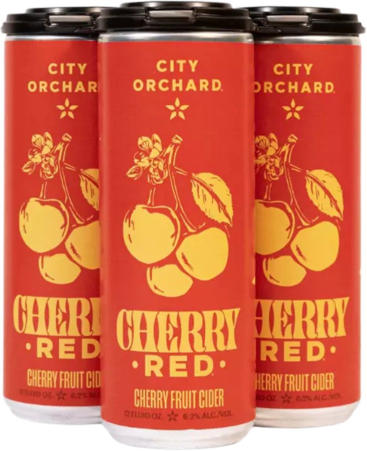 City Orchard Cherry Red Fruit Cider 12 oz Cans Shop Hard Cider at HEB