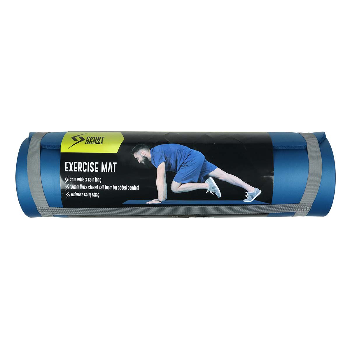 Oak and Reed Extra-Thick Exercise Mat (10mm) Navy