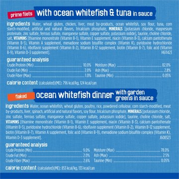 Friskies Purina Wet Cat Food Variety Pack - Oceans of Delight Flaked and Prime Filets