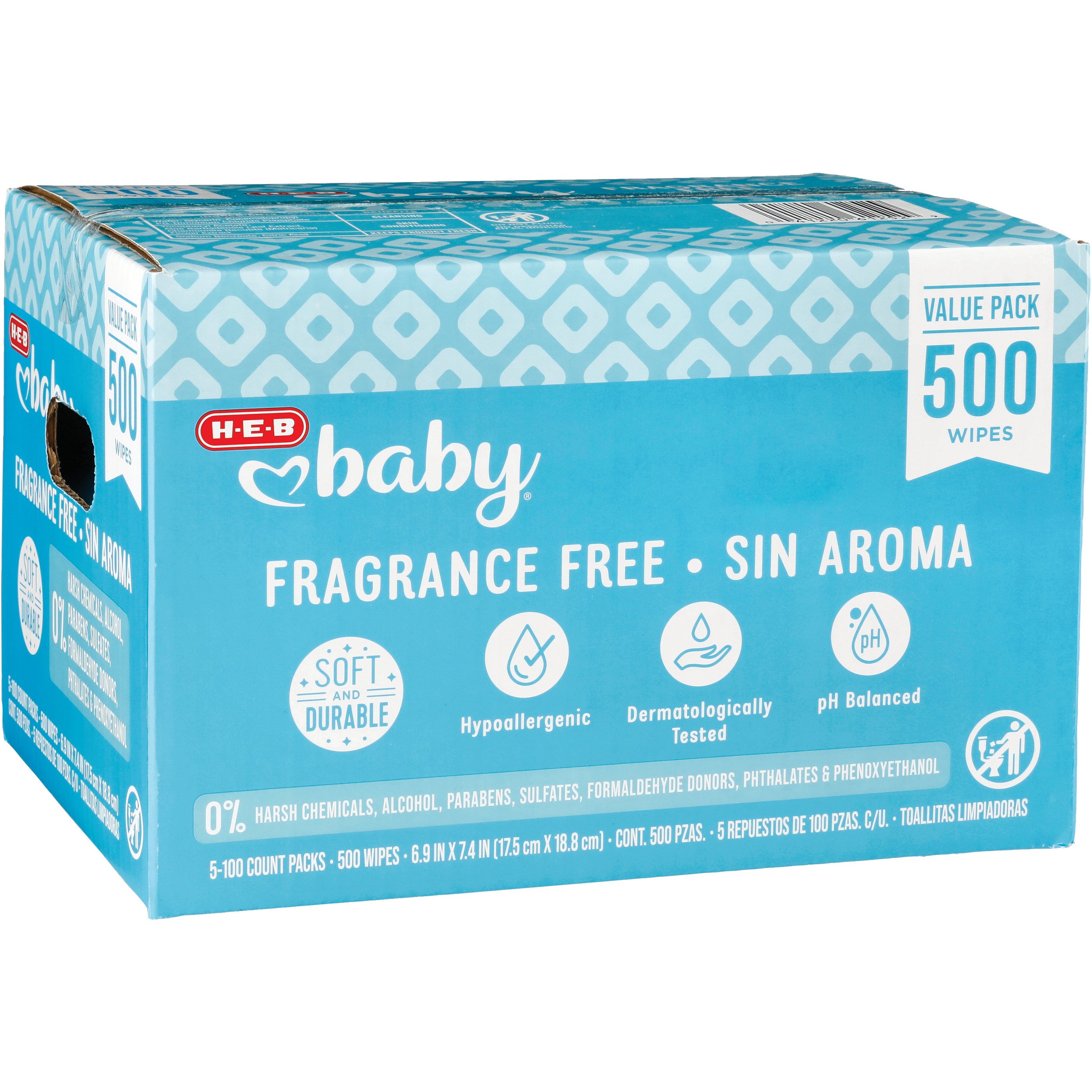 Pampers Baby Wipes - Sensitive Skin - Shop Baby Wipes at H-E-B