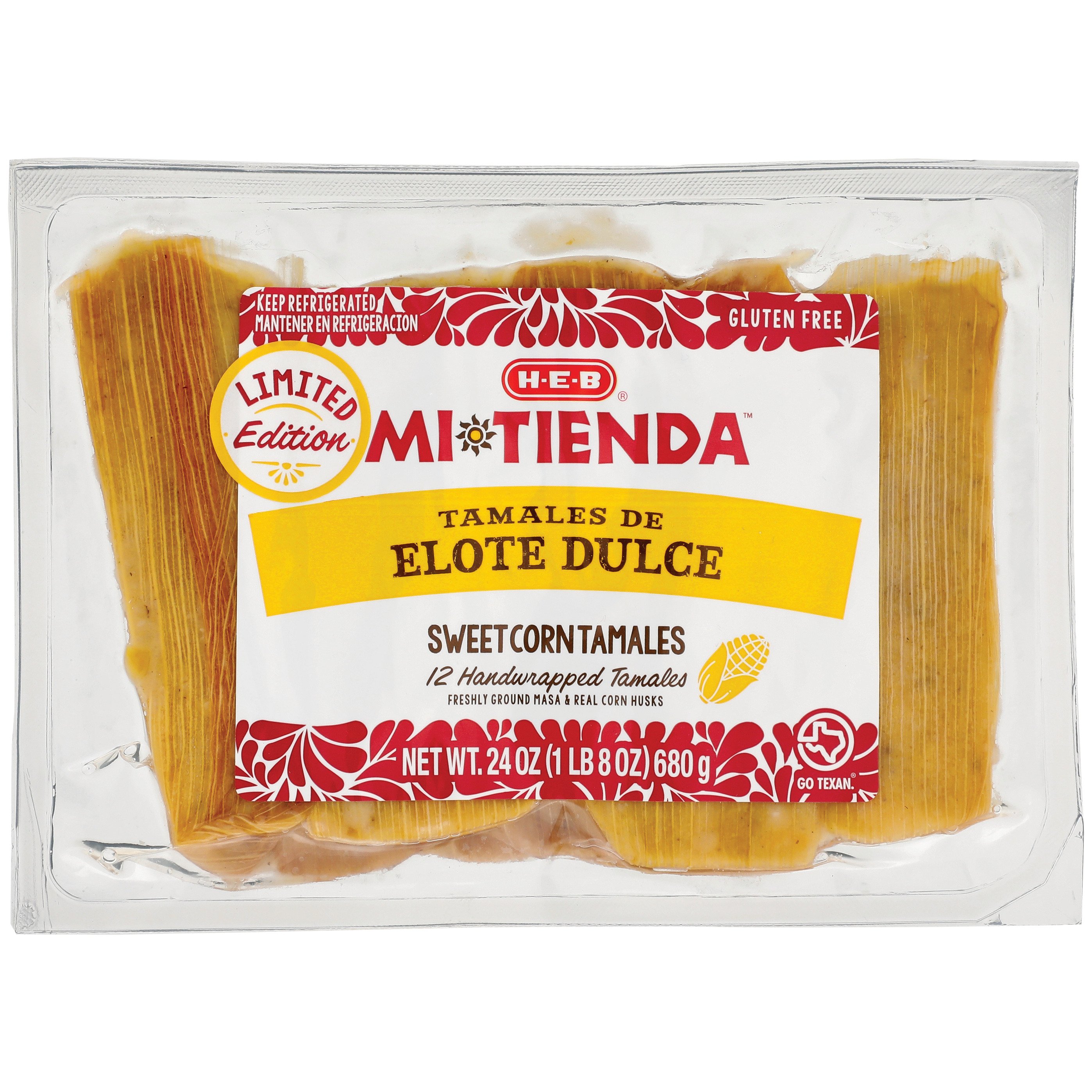 H-E-B Mi Tienda Sweet Corn Tamales - Shop Entrees & Sides at H-E-B