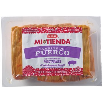 H-E-B Mi Tienda Pork Tamales de Puerco