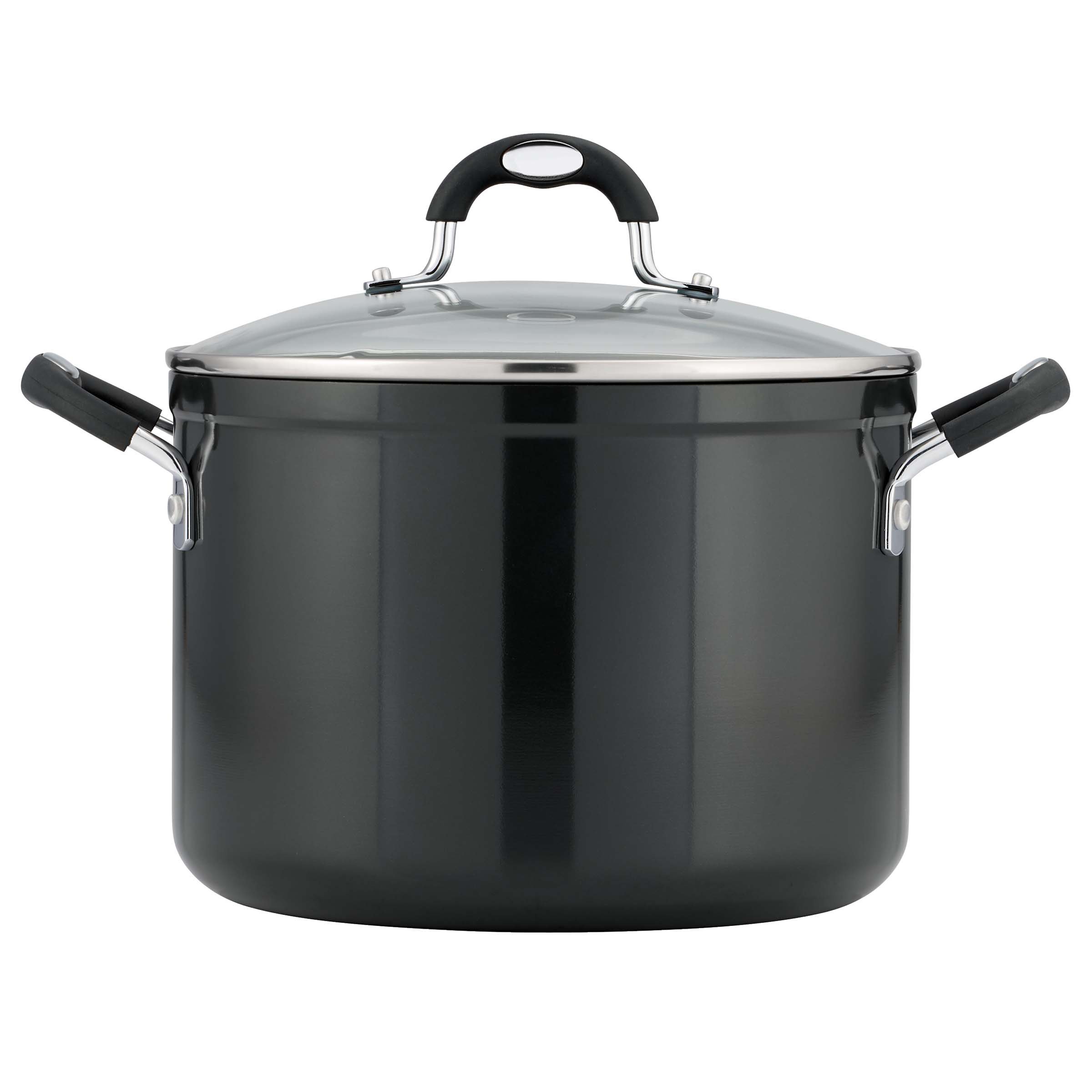 Tramontina NonStick Gray Stock Pot with Lid Shop Stock pots & sauce