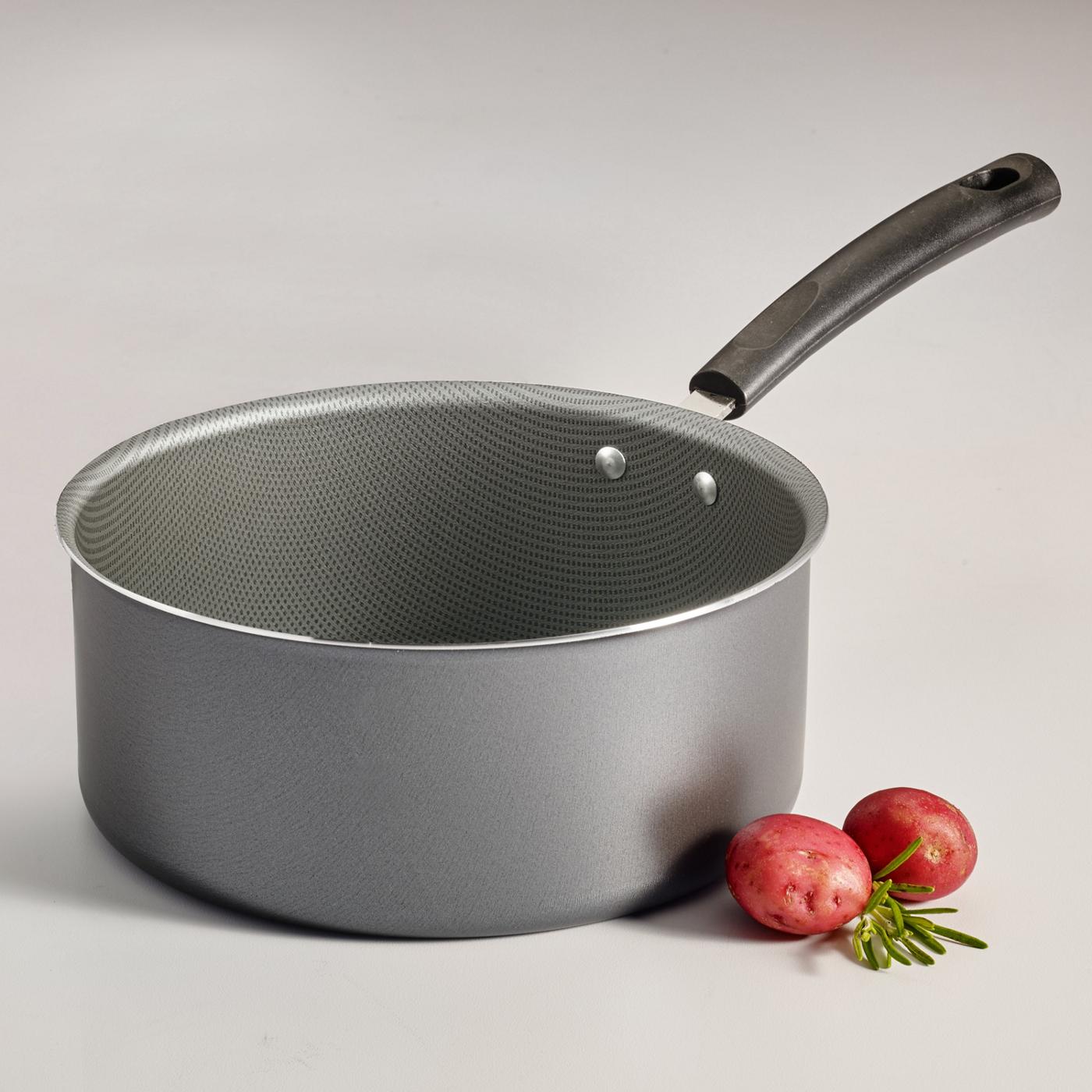 Tramontina Non-Stick Gray Sauce Pan with Lid; image 2 of 6