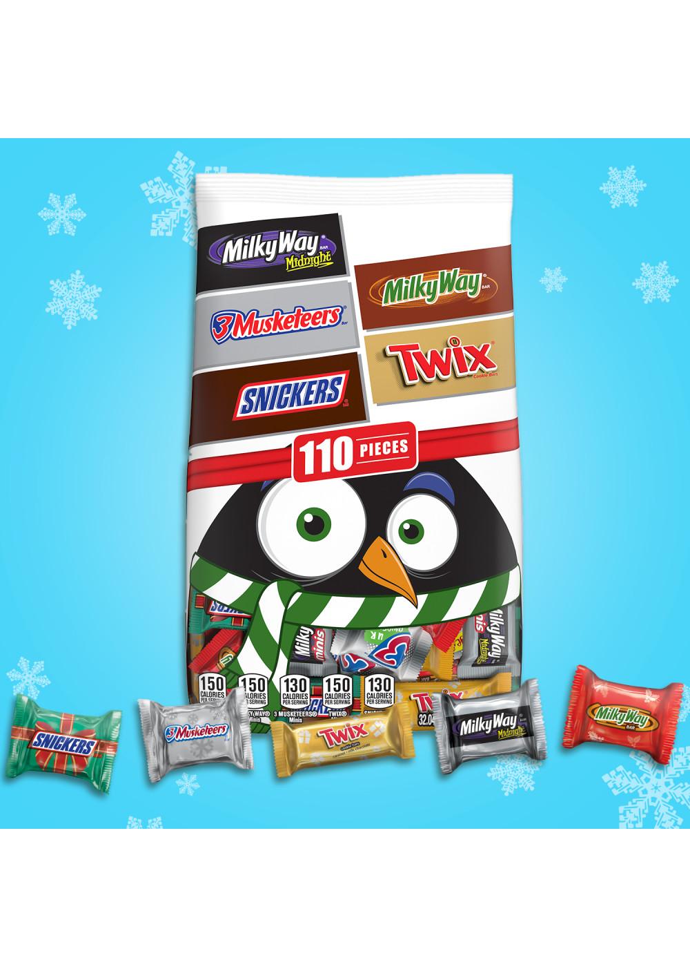 Snickers Twix Milky Way And 3 Musketeers Assorted Minis Chocolate Holiday Candy Shop Candy At 7512