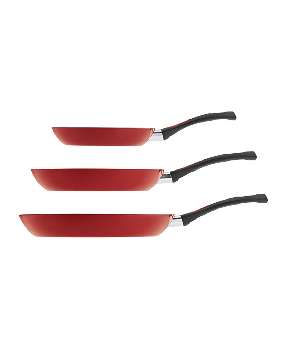 Tramontina Style 12 Inch Fry Pan New Non-Stick Red New