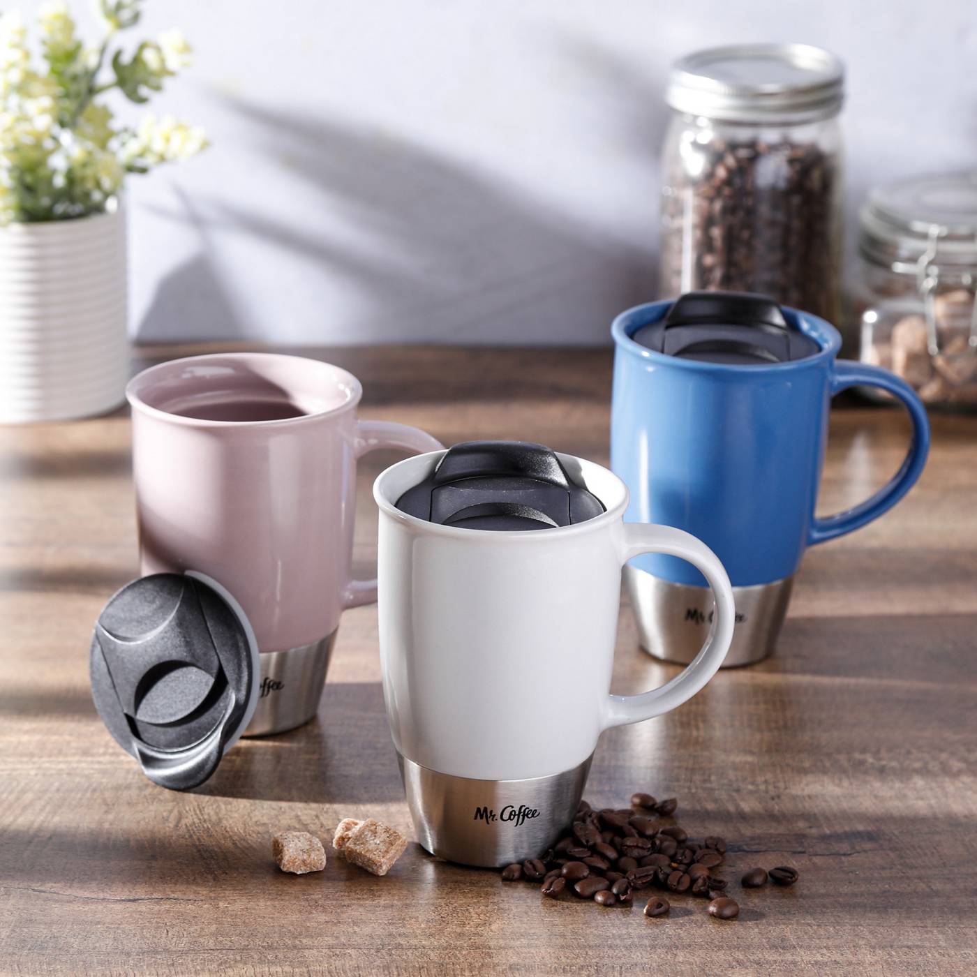 Gibson Home Mr. Coffee Travel Mug, Assorted Shop Travel & togo at HEB