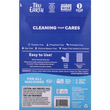 Tru Earth Eco Strips Laundry Detergent - Fresh Linen