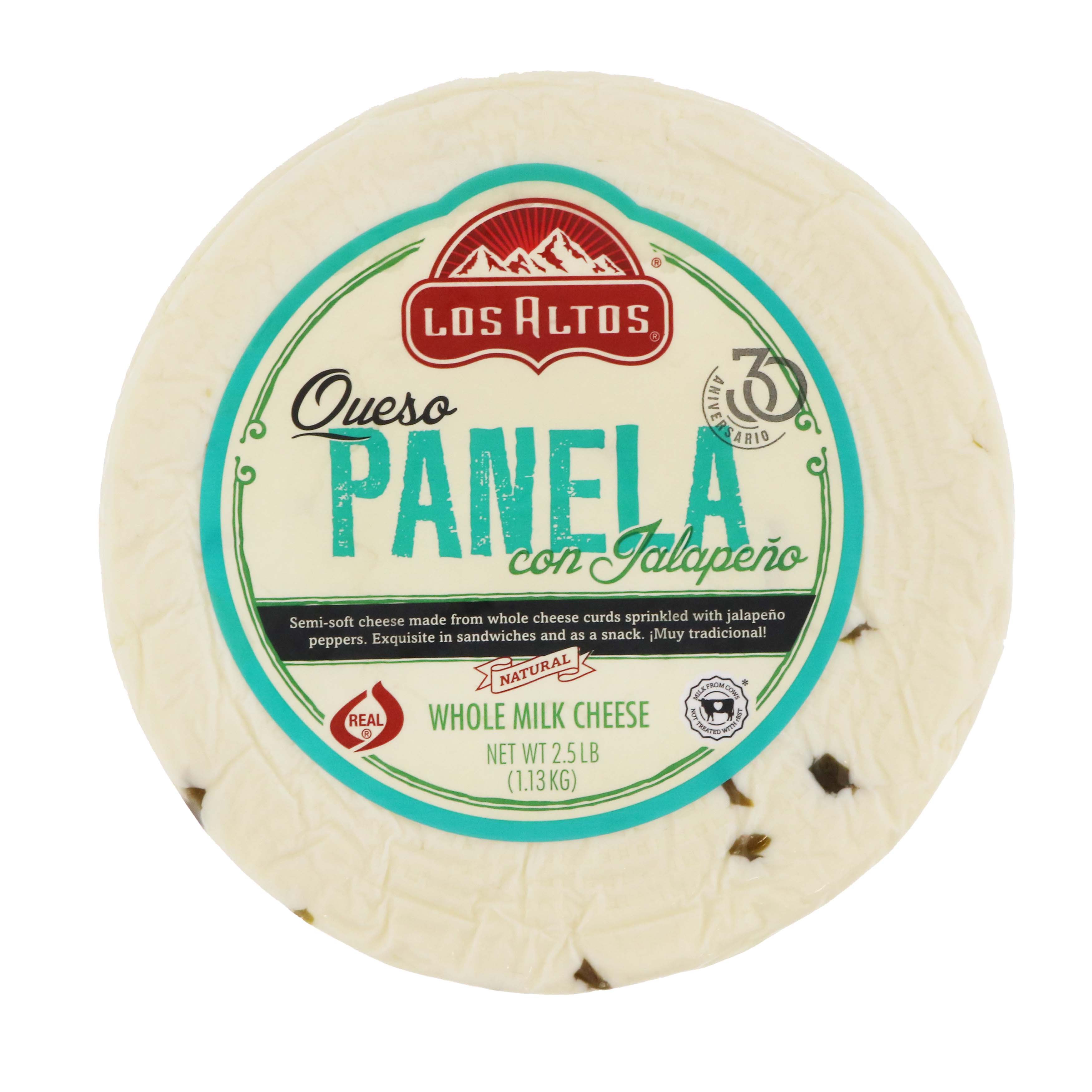 Los Altos Panela con Jalapeno - Shop Cheese at H-E-B