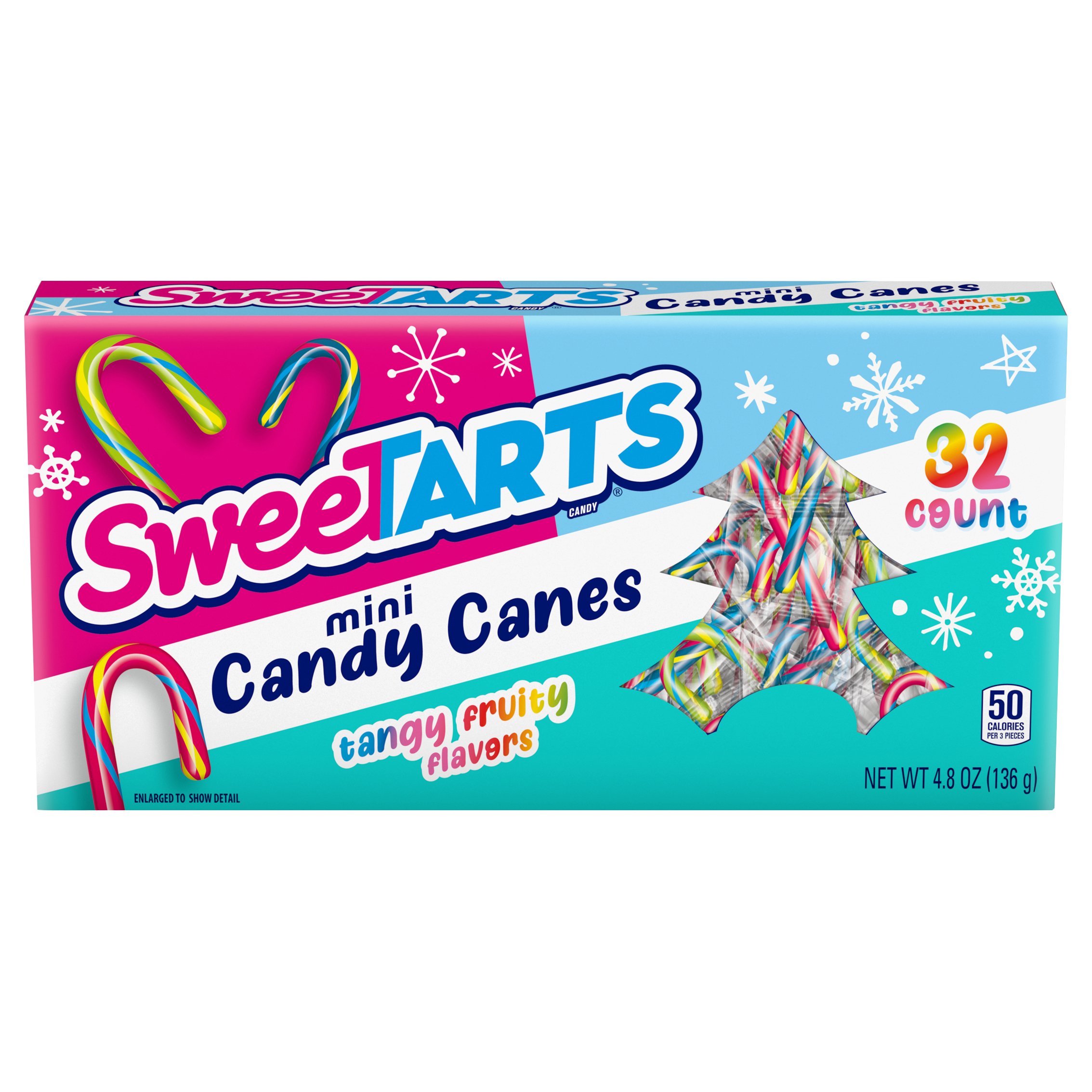 SweeTARTS Assorted Flavor Mini Candy Canes Shop Candy at HEB