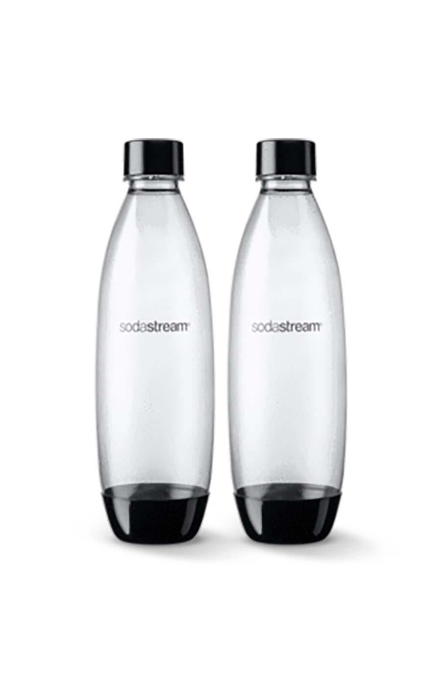 SodaStream Dishwasher Safe Carbonating Bottles - Black, 2 Pk; image 2 of 2