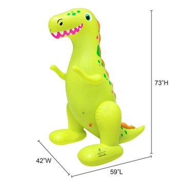 Banzai Dino Splash Water Sprinkler, 6'