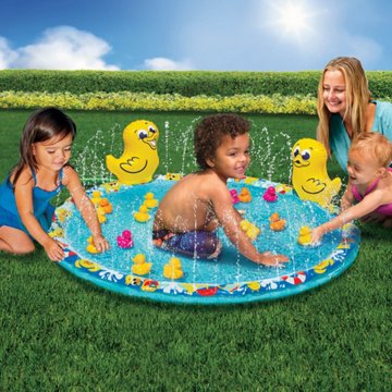 Banzai Jr. Duck Duck Water Splash Pool, 48"