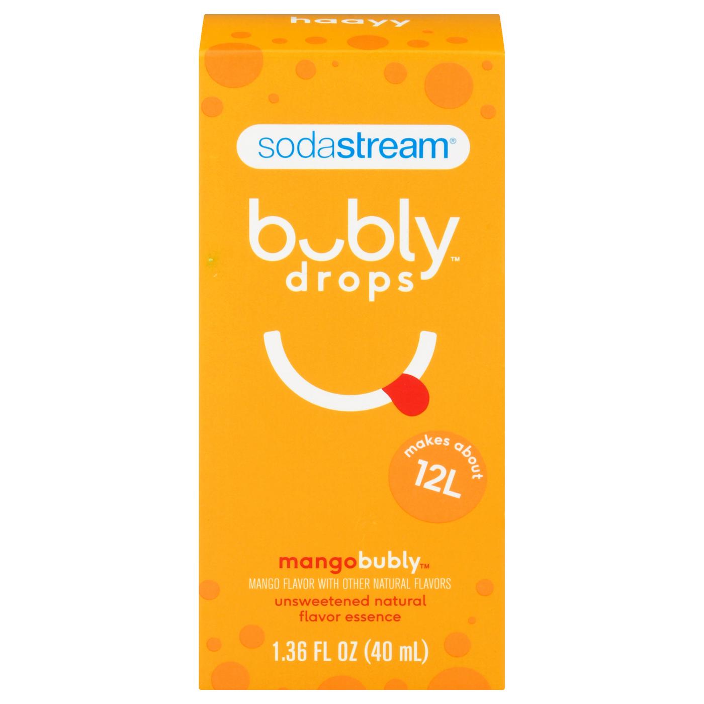 SodaStream Bubly Drops - Mango; image 1 of 2