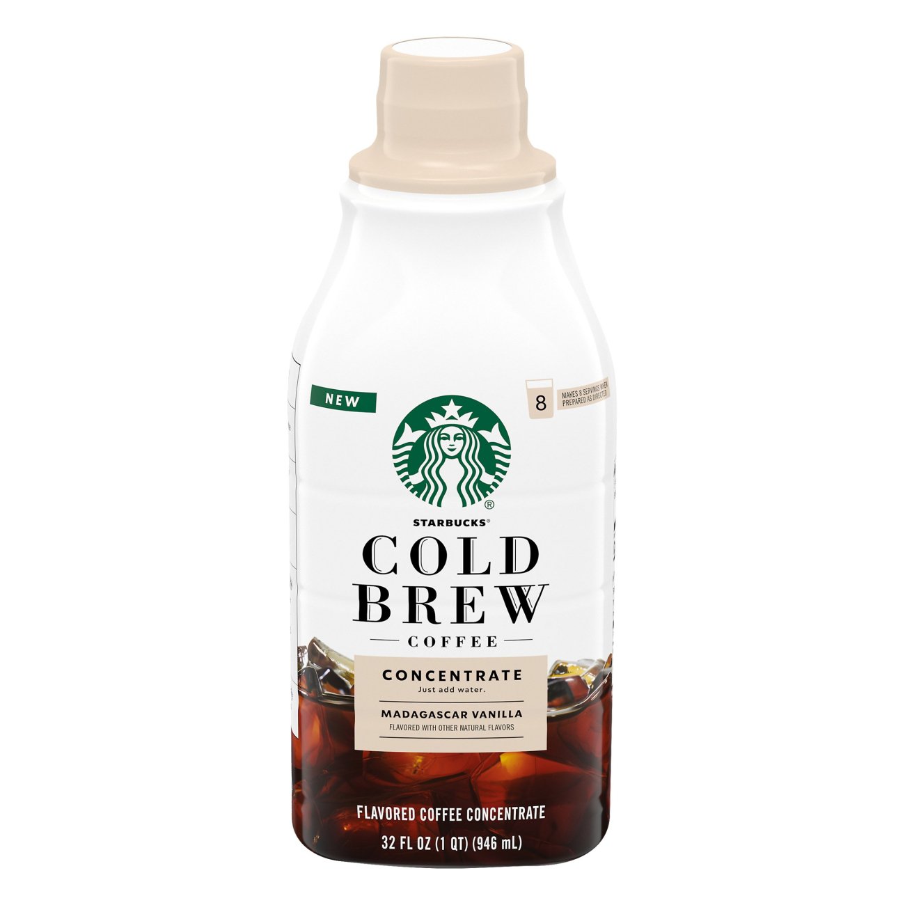 Dunkin' Coffee Concentrate, Cold Brew - 31 fl oz