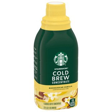 Starbucks Madagascar Vanilla Cold Brew Coffee Concentrate
