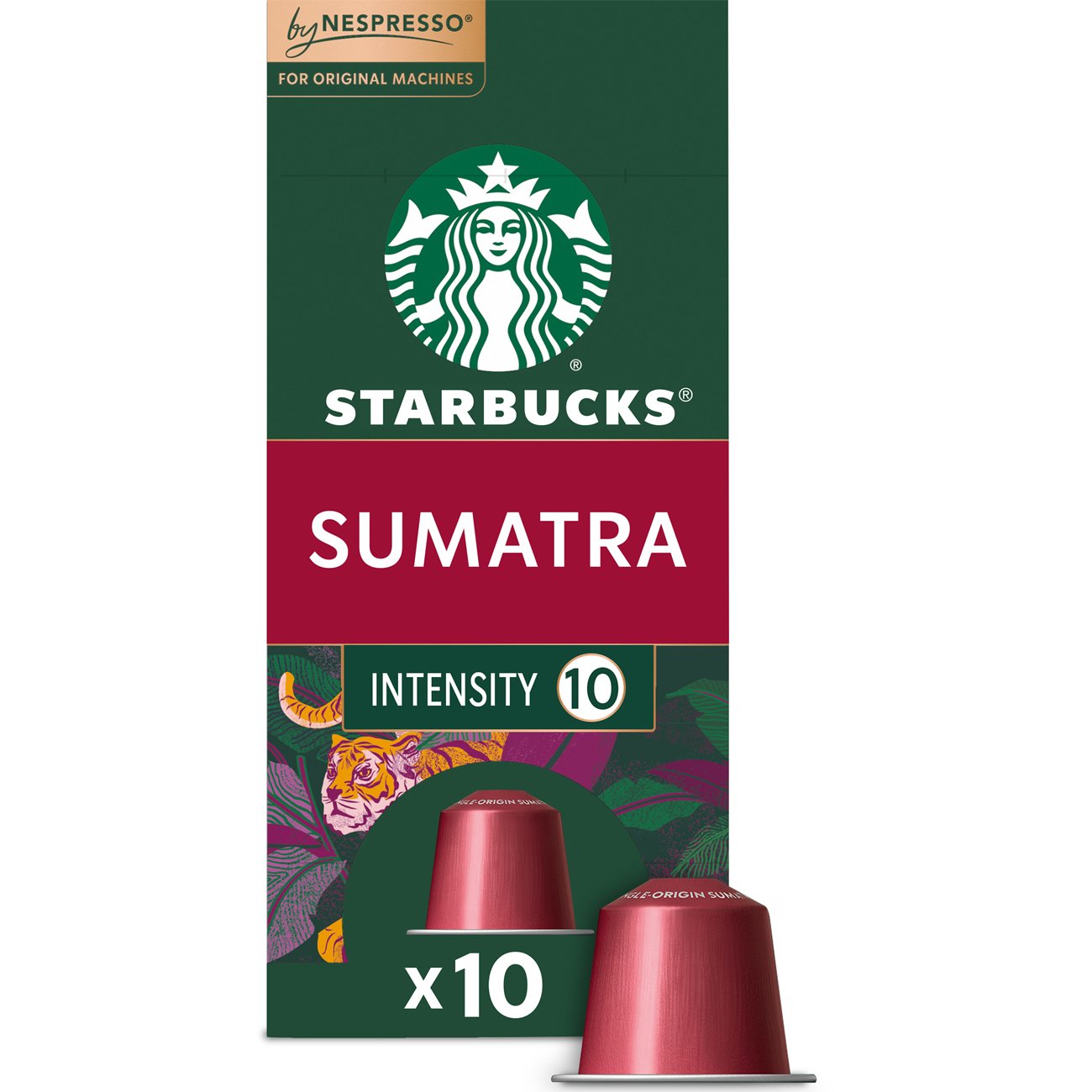 Starbucks Sumatra Nespresso Coffee Capsules Shop Coffee at H-E-B