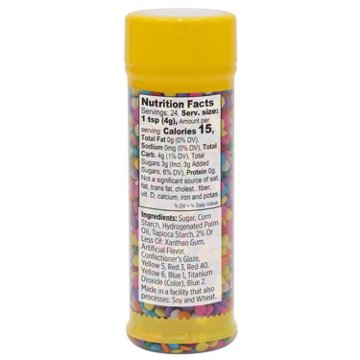 Wilton Rainbow Confetti Sprinkles
